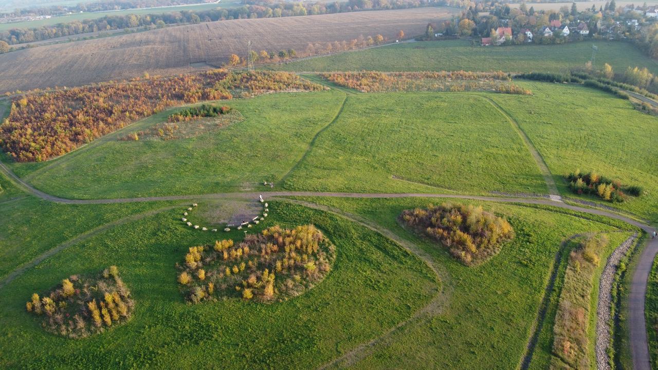 Disc Golf Parcour Gelände