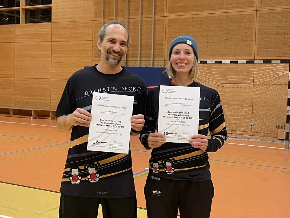 Trainerlehrgang Urkunden